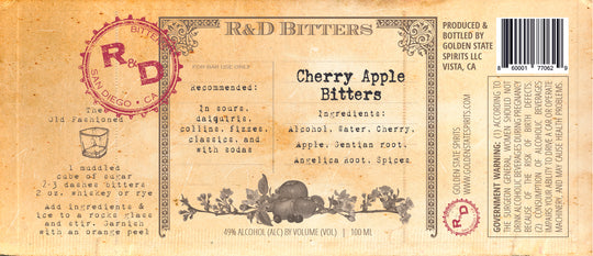 Cherry Apple Bitters by R&D Bitters Co