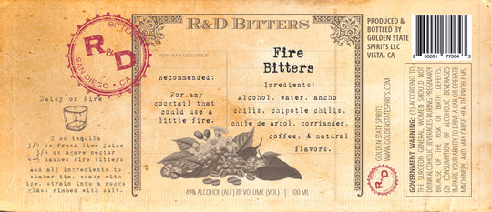 Fire Bitters by R&D Bitters Co