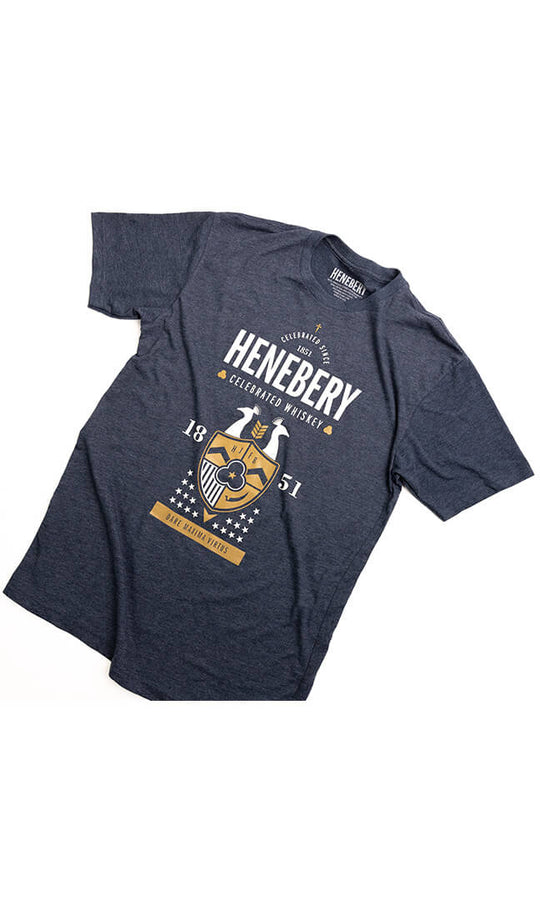 Henebery Short Sleeve Mens Front Label