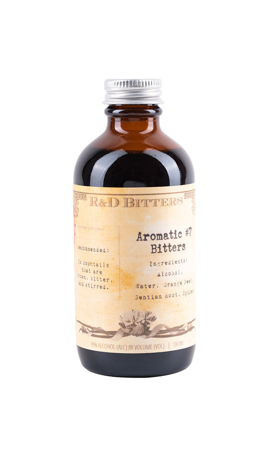 Aromatic #7 Bitters by R&D Bitters Co